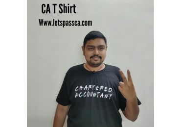Chartered Accountant CA T Shirt - Good quality - Both men & women